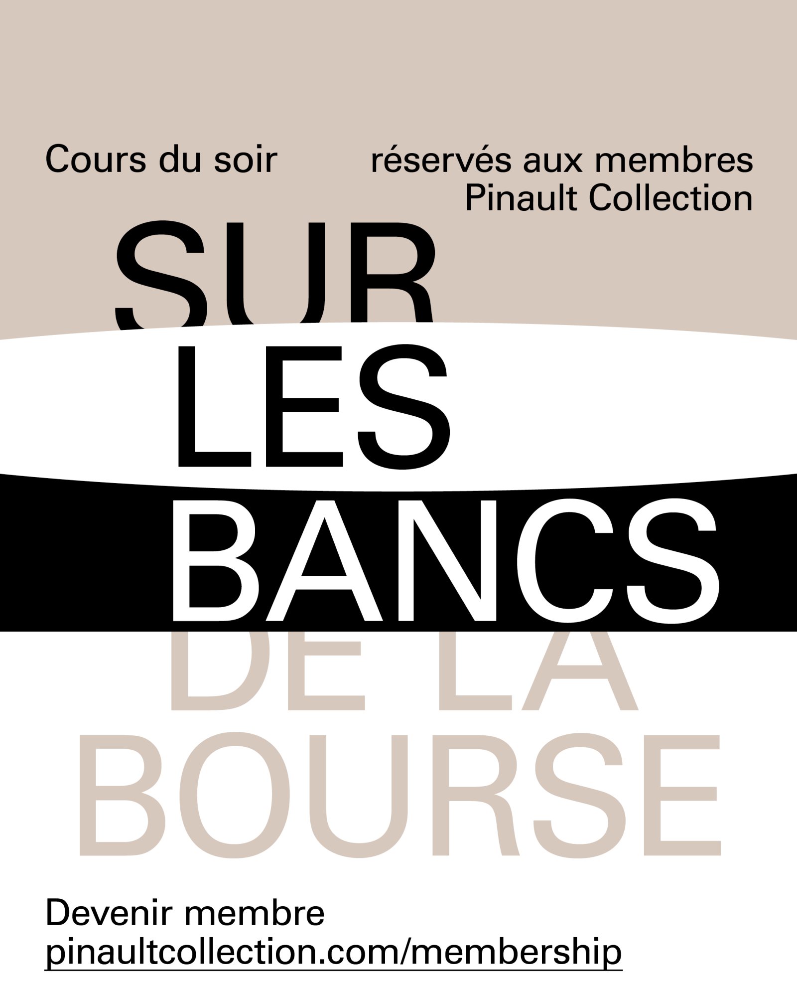 Bancs de la Bourse 