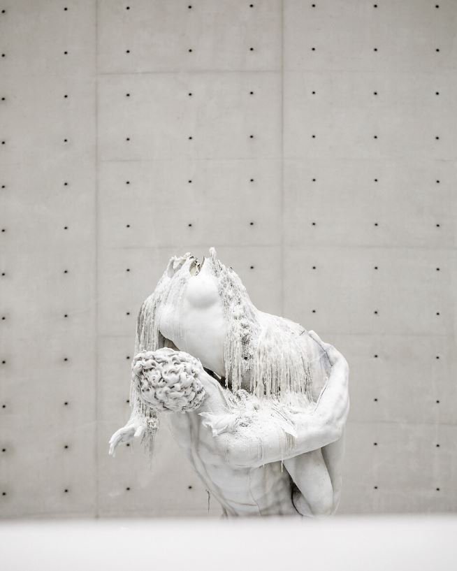 Ephemeral Sculptures Made ​​of Wax by Urs Fischer
