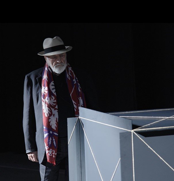 Performance Metrocubo d’infinito, with Michelangelo Pistoletto