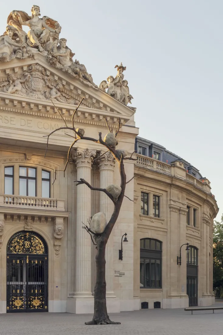 Bourse de Commerce vue de l'extérieur 